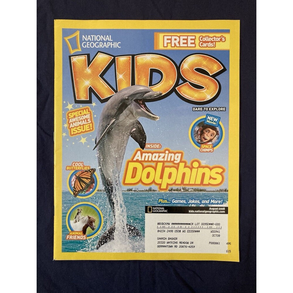 National Geographic Kids Magazine | August 2008